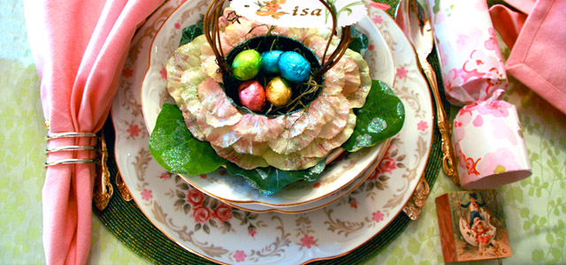 Spring Equinox Place Setting