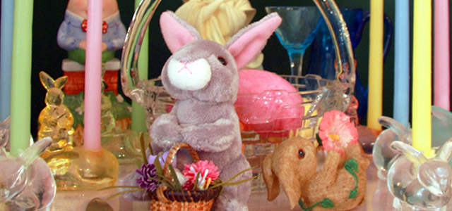 Bunny and Candles